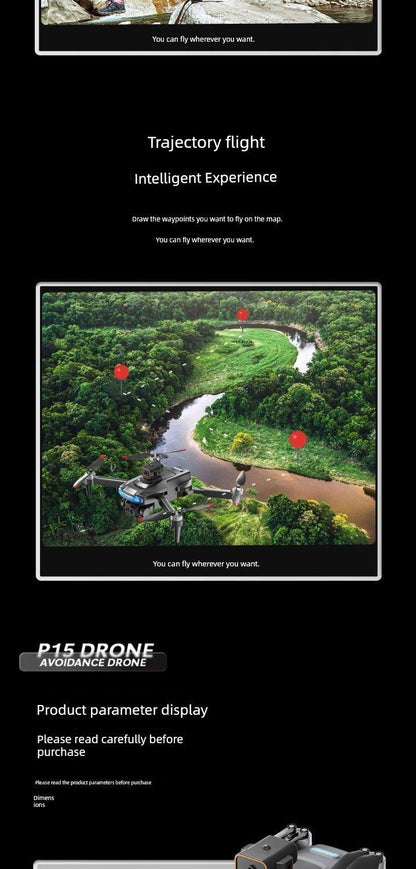 New Arrival Outdoor Drone for Aerial Photography HD Professional Remote Control Aircraft Elementary School Student Small Aircraft Kids Helicopter - MANDOTOS