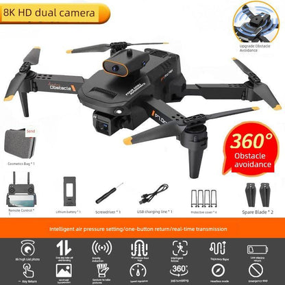 New Arrival Outdoor Drone for Aerial Photography HD Professional Remote Control Aircraft Elementary School Student Small Aircraft Kids Helicopter - MANDOTOS