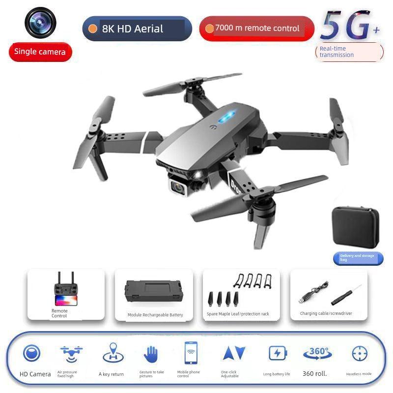 New Arrival Outdoor Drone for Aerial Photography HD Professional Remote Control Aircraft Elementary School Student Small Aircraft Kids Helicopter - MANDOTOS