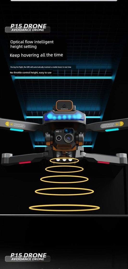 New Arrival Outdoor Drone for Aerial Photography HD Professional Remote Control Aircraft Elementary School Student Small Aircraft Kids Helicopter - MANDOTOS