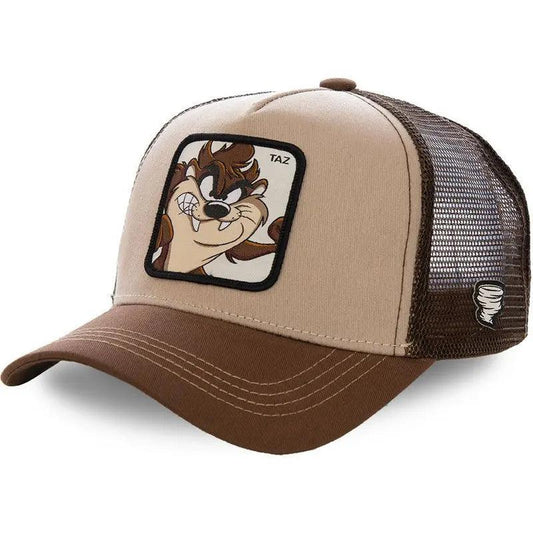 New Brand Anime BUNNY TAZ DUCK Snapback Cap Cotton Baseball Cap Men Women Hip Hop Dad Mesh Hat Trucker Dropshipping - MANDOTOS