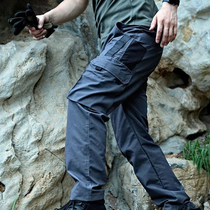 New Tactical Work Pants Men Outdoor Cargo Trousers Multi-pocket Waterproof Pant Autumn Spring Outdoor Workwear Hiking Trousers - MANDOTOS