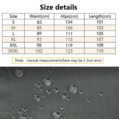 New Tactical Work Pants Men Outdoor Cargo Trousers Multi-pocket Waterproof Pant Autumn Spring Outdoor Workwear Hiking Trousers - MANDOTOS