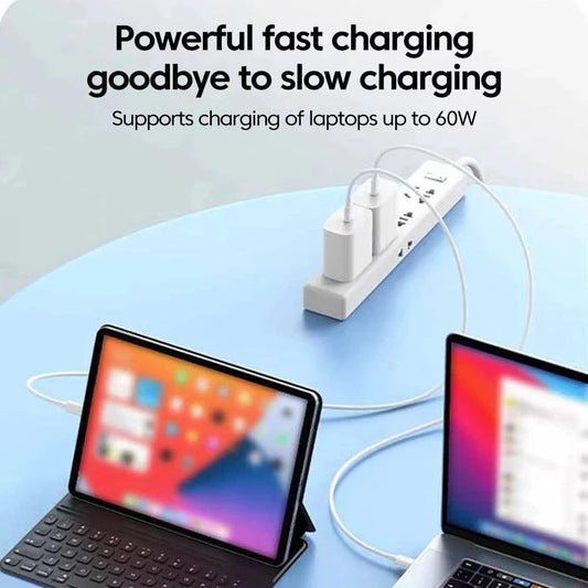 NNBILI 3-pack universal 120W fast charging cables with dual Type-C connectors for iPhone 15, Samsung, Huawei devices.