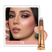 Highlight shading pen with liquid contour formula and sponge head for precise facial highlighting and shadowing.