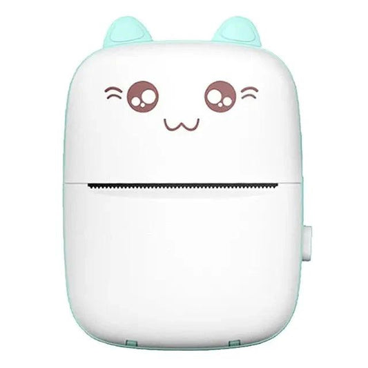 Portable mini Bluetooth WiFi printer for mobile phones, ideal for photos, notes, labels, and pocket printing.