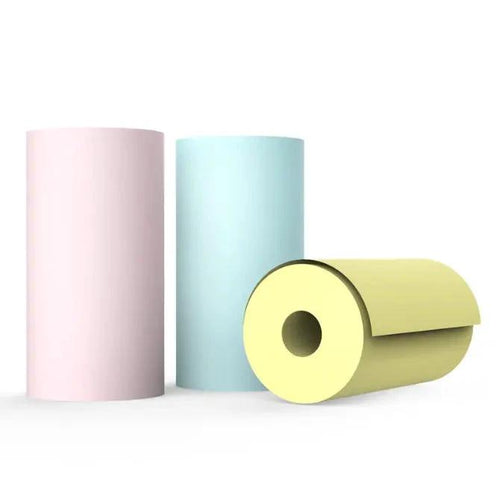 Portable mini Bluetooth WiFi printer for mobile phones, ideal for photo, note, label, and pocket printing on the go.