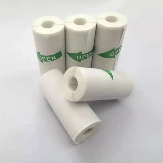 Portable mini Bluetooth WiFi printer for mobile phones, ideal for printing photos, notes, labels, and error messages on the go.