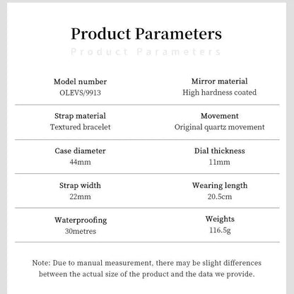 OLEVS Lxuxry Brand Gold Men's Watches Full Skeleton Stainless steel Chronograph Wristwatch Waterproof Luminous Quartz Watch Men - MANDOTOS