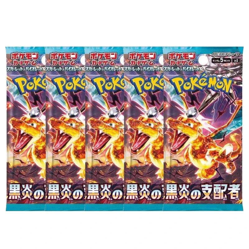 Original Pokemon Card Game PTCG Japanese Edition SV1V SV1A SV2D SV2P SV2A 151 SV3 SV3A Bale Off Single Pack Trading Cards - MANDOTOS