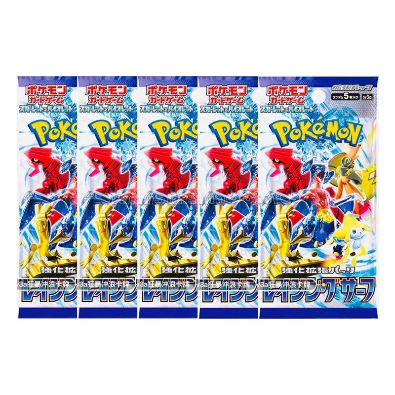 Original Pokemon Card Game PTCG Japanese Edition SV1V SV1A SV2D SV2P SV2A 151 SV3 SV3A Bale Off Single Pack Trading Cards - MANDOTOS