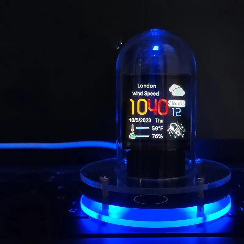 MeteorGlow RGB Desk Clock - MANDOTOS