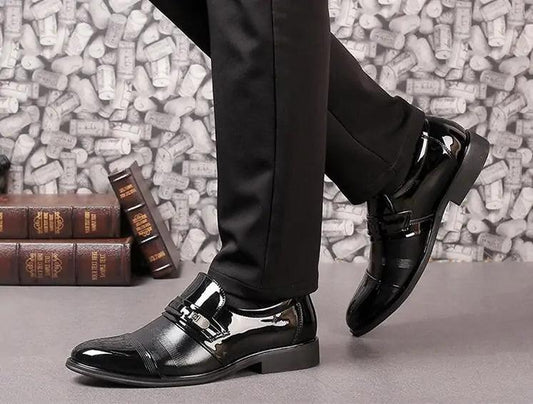 Patent Leather Shoes - MANDOTOS