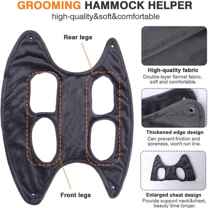 Pet Companion Grooming Hammock - MANDOTOS