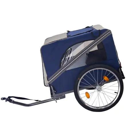 PetSafe Bike Trailer with Airflow Mesh and Reflective Safety - MANDOTOS