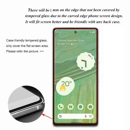 PixelGuard 4-pack tempered glass screen protectors for Google Pixel phones, with 9H impact resistance and clear, durable coverage.