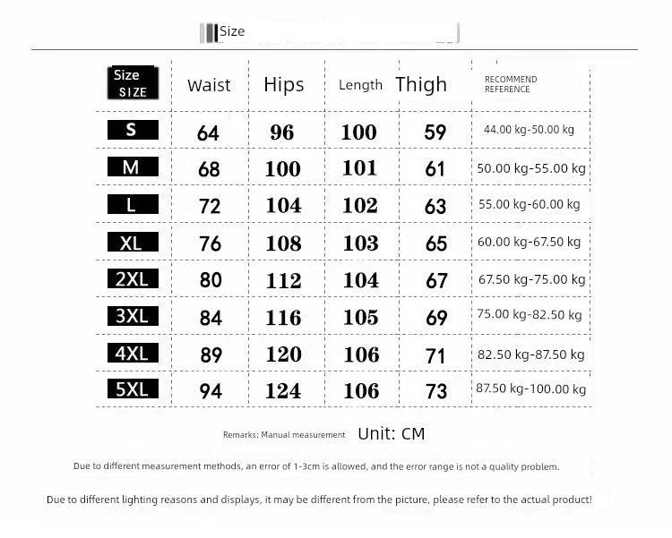 Plus Size American Hole Plus Size Ladies High Waist Straight-leg Denim - MANDOTOS