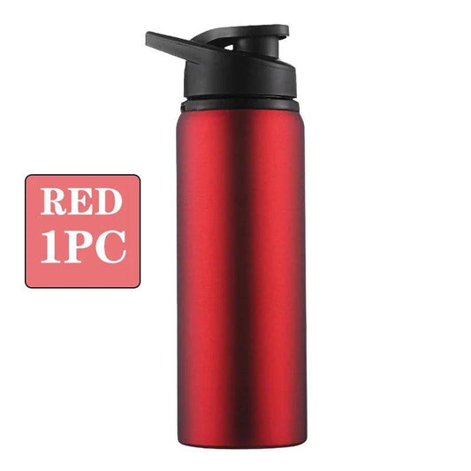 Portable Water Bottle Bicycle Riding Drinking Water Bottle Outdoor Sport Travel Mug Metal Stainless Steel Bottle - MANDOTOS
