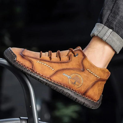 Premium Microfiber Leather Boots - MANDOTOS