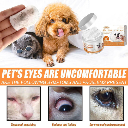 PurePaws Pet Eye Wipes - MANDOTOS