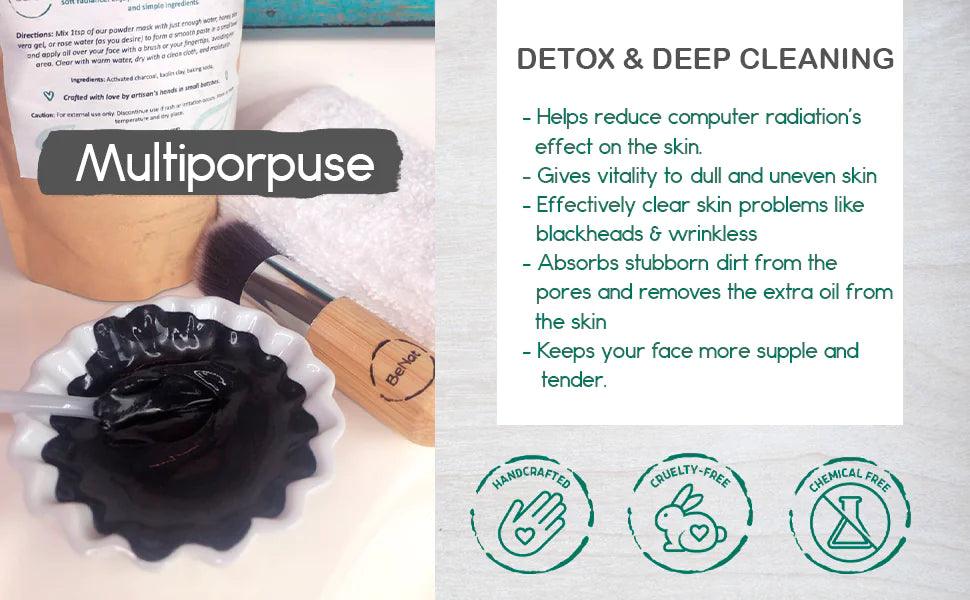 Purifying Charcoal Face Mask - MANDOTOS