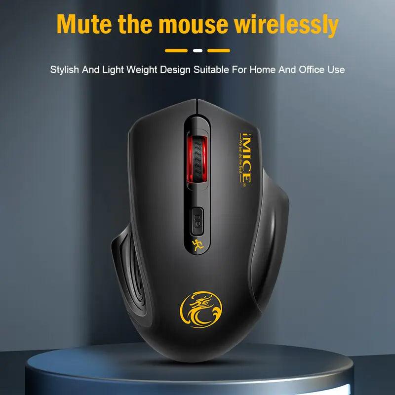 QuietFlex Wireless Mouse - MANDOTOS