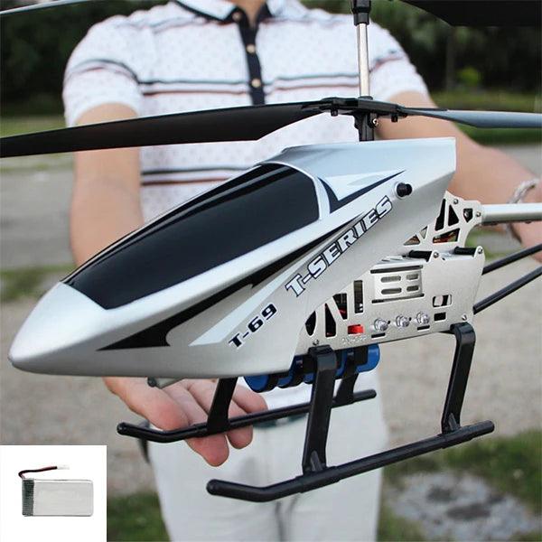 Rc Helicopter With Remote Control Extra Durable Big Plane Toy For Kids Drone Model Outdoor 3.5CH 80cm Aircraft Large Helicoptero - MANDOTOS