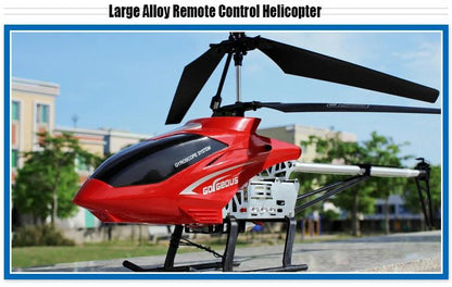 Rc Helicopter With Remote Control Extra Durable Big Plane Toy For Kids Drone Model Outdoor 3.5CH 80cm Aircraft Large Helicoptero - MANDOTOS