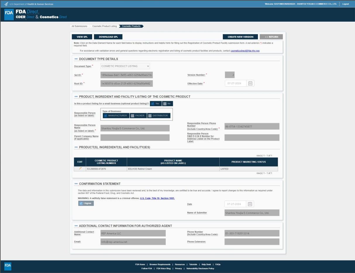 Retinol Anti Aging Wrinkle Removal Skin Firming Cream, EELHOE Retinol Cream Anti-Aging With Hyaluronic Acid And Vitamin - MANDOTOS