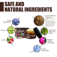 Retinol Anti Aging Wrinkle Removal Skin Firming Cream, EELHOE Retinol Cream Anti-Aging With Hyaluronic Acid And Vitamin - MANDOTOS
