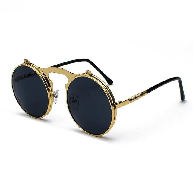 Retro Flip Steampunk Shades - MANDOTOS
