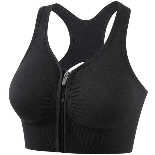 Shockproof Push Up Plus Size Running Yoga Fitness Sports Bra - MANDOTOS