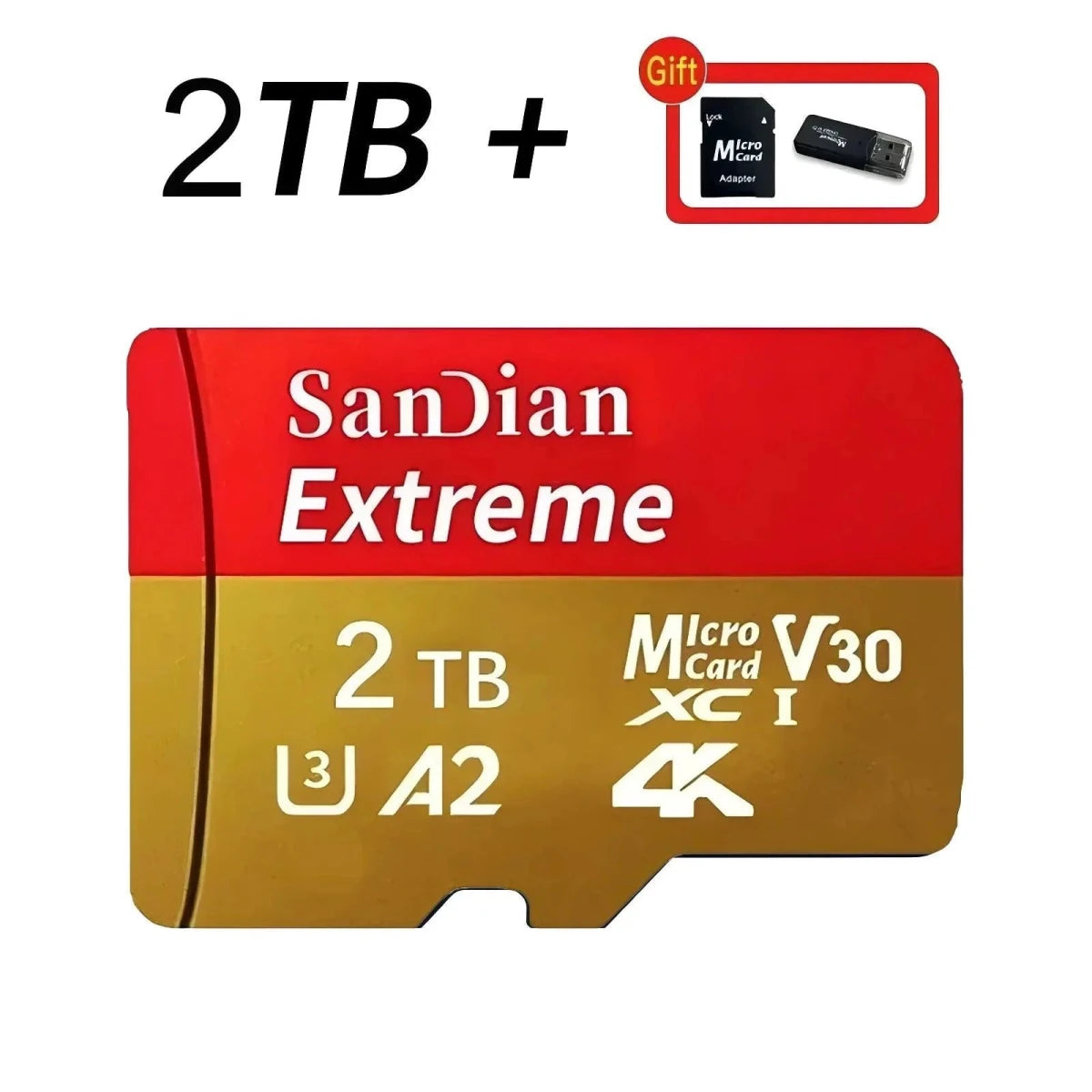 High-speed 512GB micro SD card by Shop1103660072, large capacity memory card for PC, phone, camera, and Mac devices.