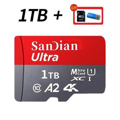 High-speed 512GB micro SD card from Shop1103660072 for PC, phone, camera, and Mac with large capacity and fast data transfer.