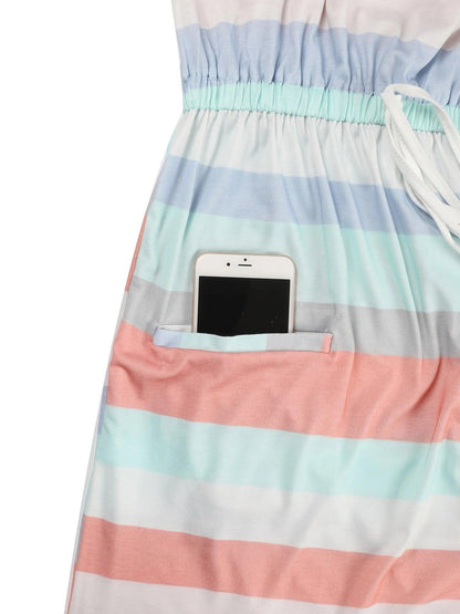 Sleeveless Dress for Women Clothing 2024 Summer Vacation Pullover Beach Sundress Female Korean Fashion Slim Sexy Short Dresse M - MANDOTOS