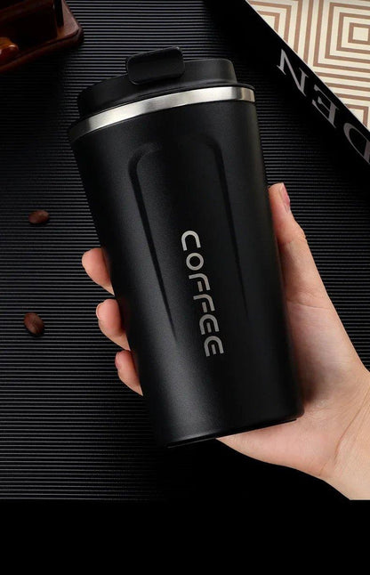 Stainless Steel Smart Coffee Tumbler Thermos Cup with Intelligent Temperature Display Portable Travel Mug 380ml 510ml - MANDOTOS