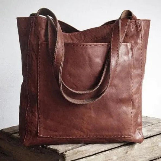 Stylish Leather Women's Bag - MANDOTOS