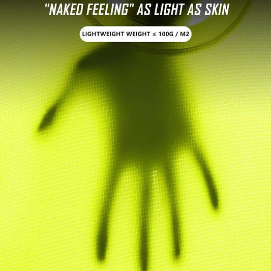 Summer Ice Silk Long Sleeve T-Shirt Men 2023 New Quick Dry Breathable Air Conditioning Outdoor Sun Protection Running Outer Wear - MANDOTOS