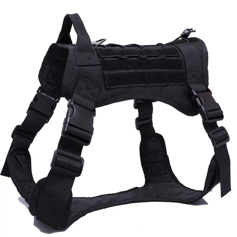 Tactical Control Dog Harness with Leash - MANDOTOS