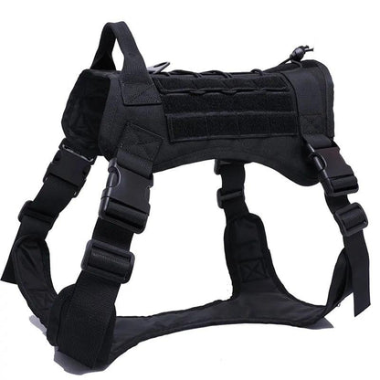 Tactical Control Dog Harness with Leash - MANDOTOS
