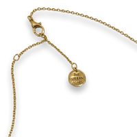 Chakra balance necklace by The Urban Charm with natural gemstones and a decorative charm, designed for spiritual harmony.