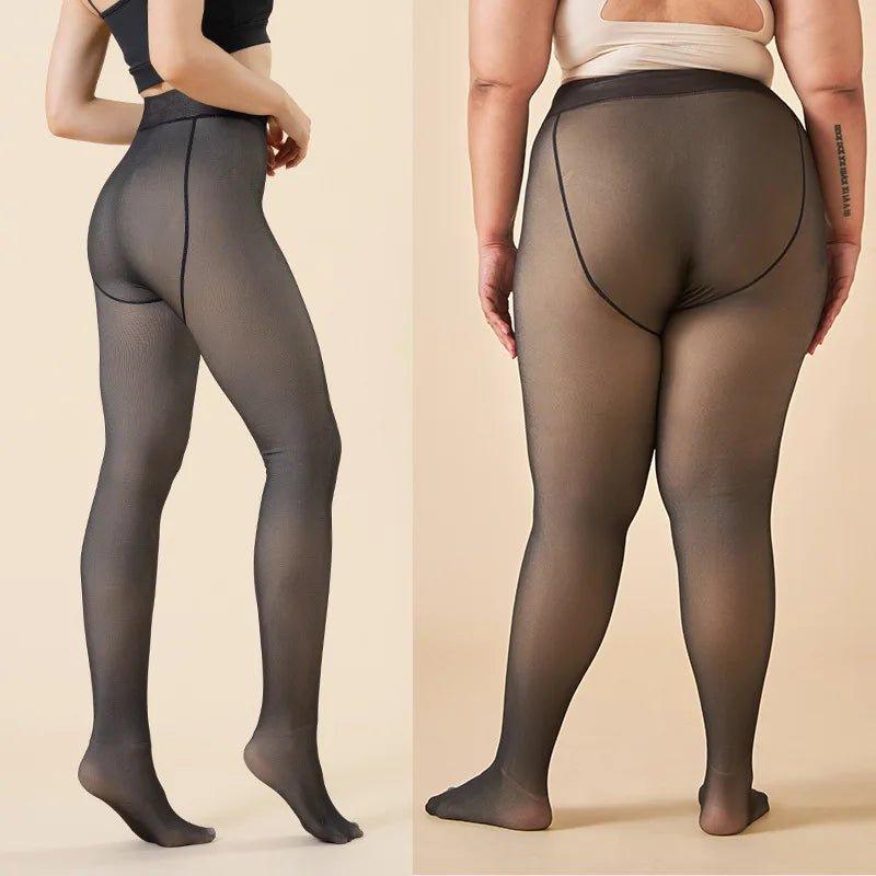 Winter Warmth High Waist Thermal Tights - Sexy & Slim Fit! - MANDOTOS