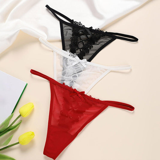 Thongs No Show Women'S Panties Lingeries For Woman Female Underwear Underwear Low Rise T Back Underpants Woman Clothing - MANDOTOS