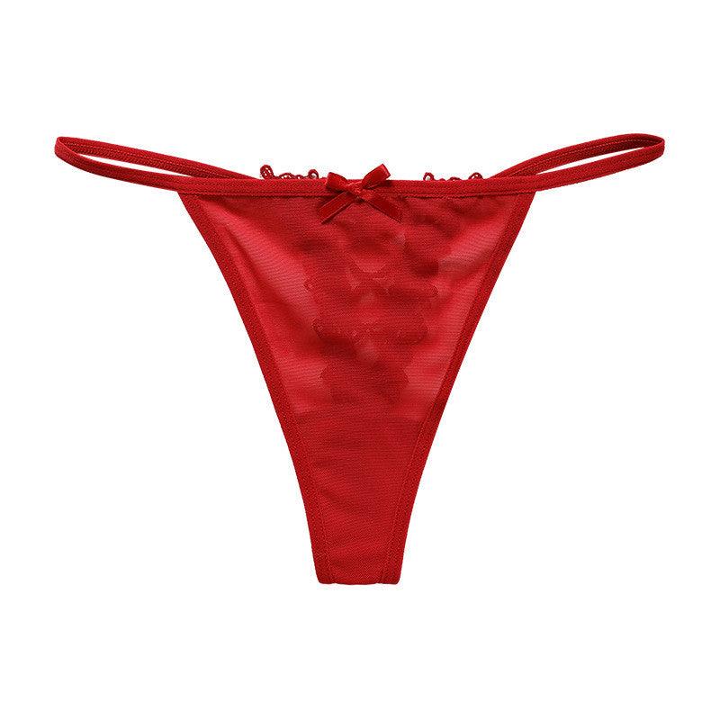Thongs No Show Women'S Panties Lingeries For Woman Female Underwear Underwear Low Rise T Back Underpants Woman Clothing - MANDOTOS