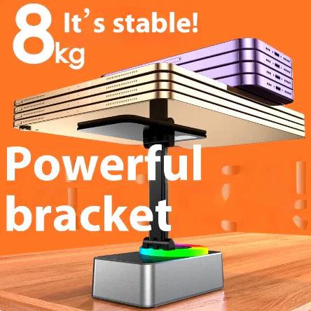 TriFlex Mobile Hub: Stand, Speaker & Charger - MANDOTOS