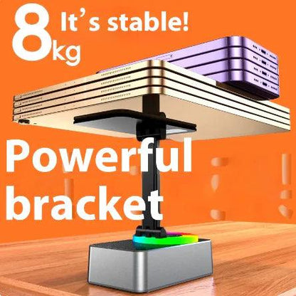 TriFlex Mobile Hub: Stand, Speaker & Charger - MANDOTOS