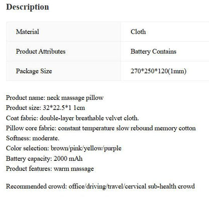 U-Shape All-Purpose Neck Massager - MANDOTOS