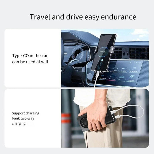 Universal 120W 10A Fast Charger PD Dual USB C To Type C Quick Charging Cable High-speed Data Transfer Wire Cord For Samsung Mi - MANDOTOS