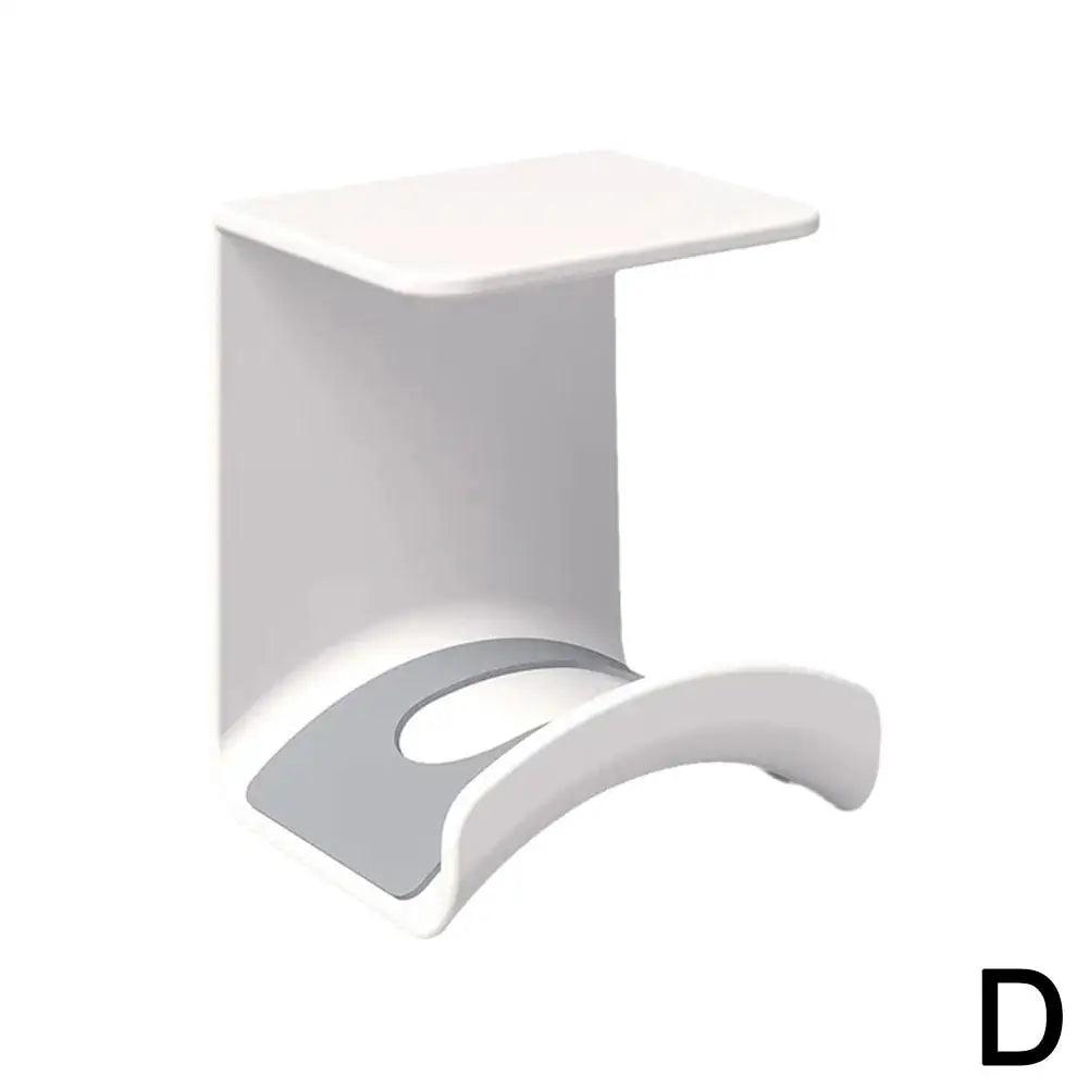 Universal Headphone Stand Adhensive Plastic Wall Mount Hanger Under Desk Headset Rack Holder Support For Gaming Earphone Bracket - MANDOTOS