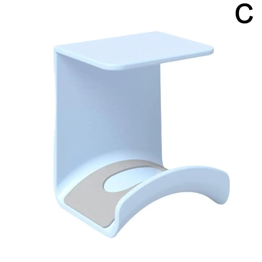 Universal Headphone Stand Adhensive Plastic Wall Mount Hanger Under Desk Headset Rack Holder Support For Gaming Earphone Bracket - MANDOTOS